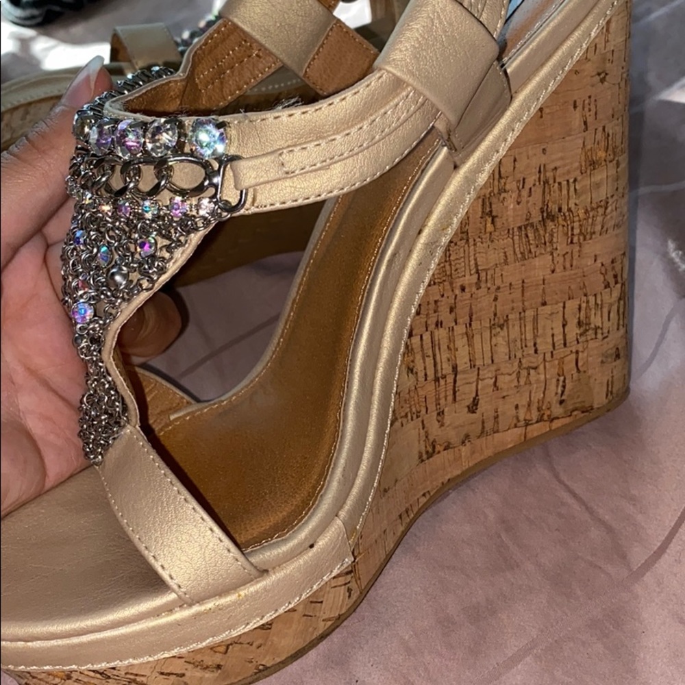 Not Rated • Rhinestone Wedges - Picture 2 of 2